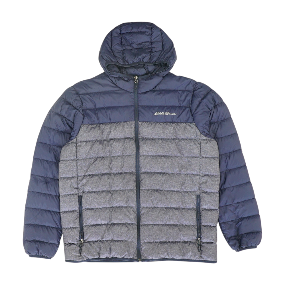 Navy Color Block Jacket