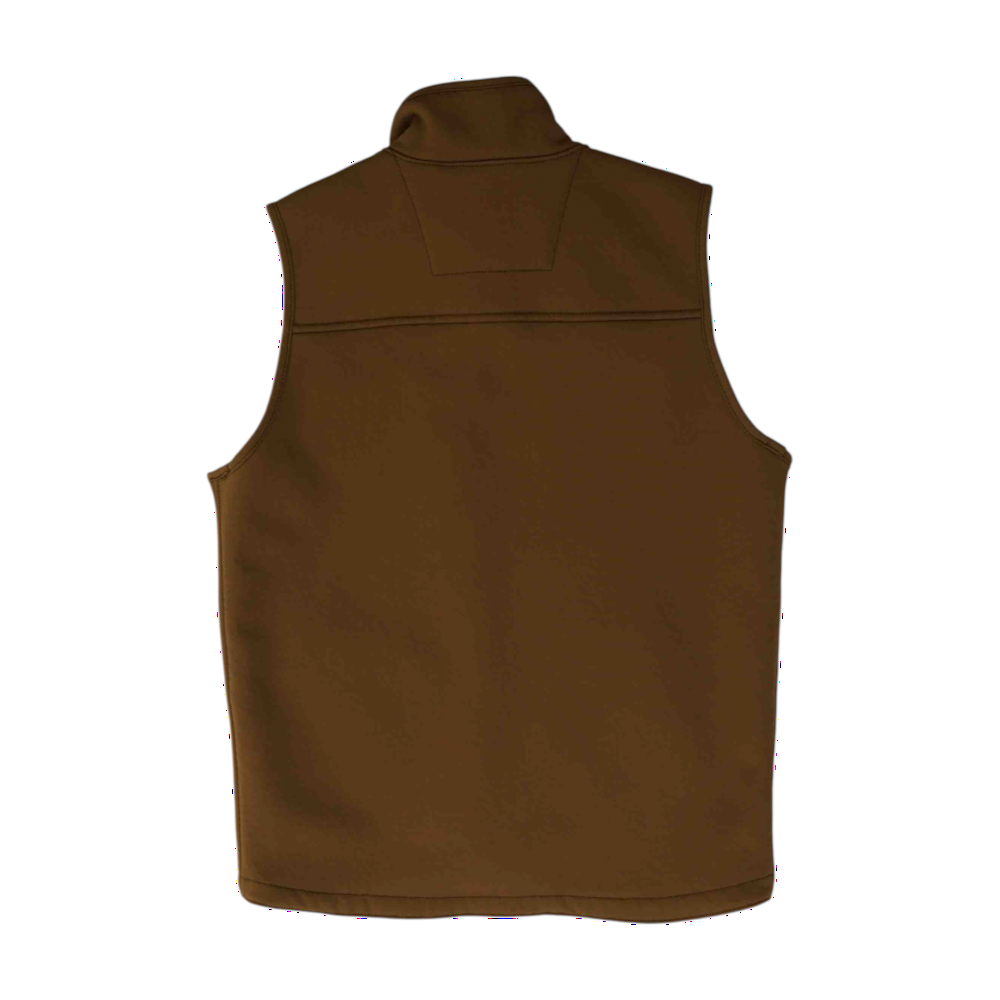 Brown Solid Vest