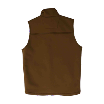 Brown Solid Vest