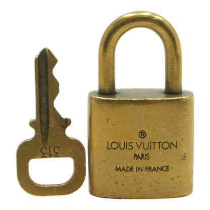 Brass Lock & Key Set #313