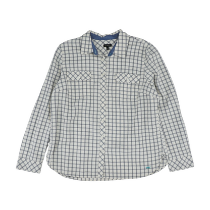 Ivory Check Button Down