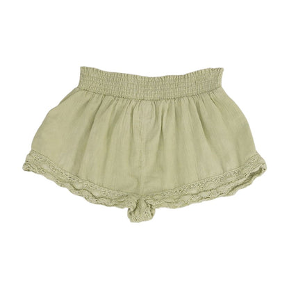 Green Active Shorts