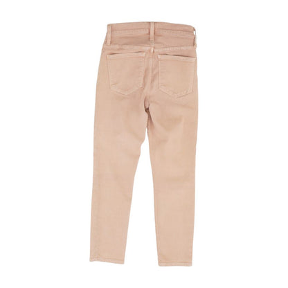 Pink Solid Jeans