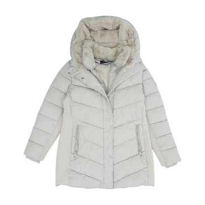 Beige Solid Jacket
