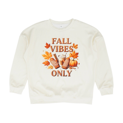 Ivory Graphic Sweatshirt Pullover
