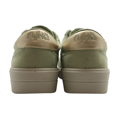 Green Low-Top Athletic Shoes