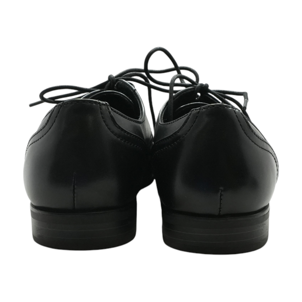 Black Lace-Up Dress Shoes