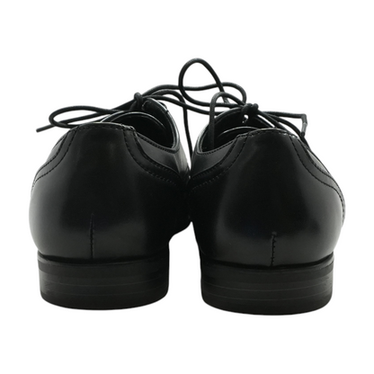 Black Lace-Up Dress Shoes
