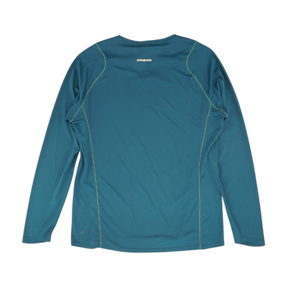 Teal Solid Active T-Shirt