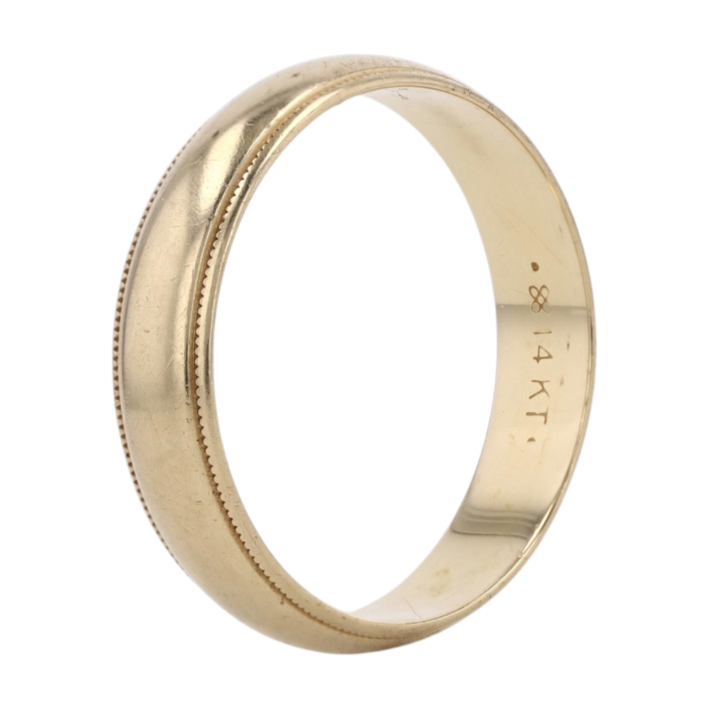 14K Yellow Gold Band