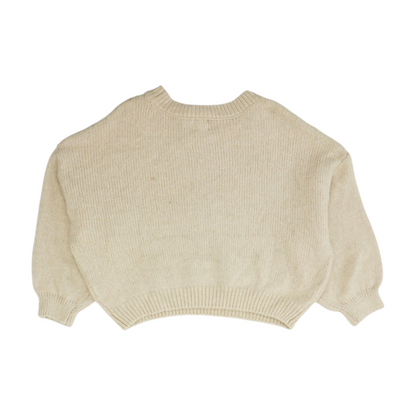 Tan Argyle Pullover Sweater