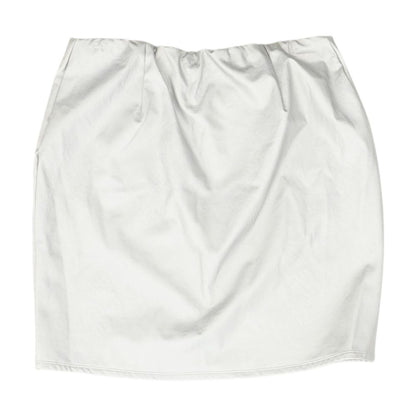 Silver Mini Skirt