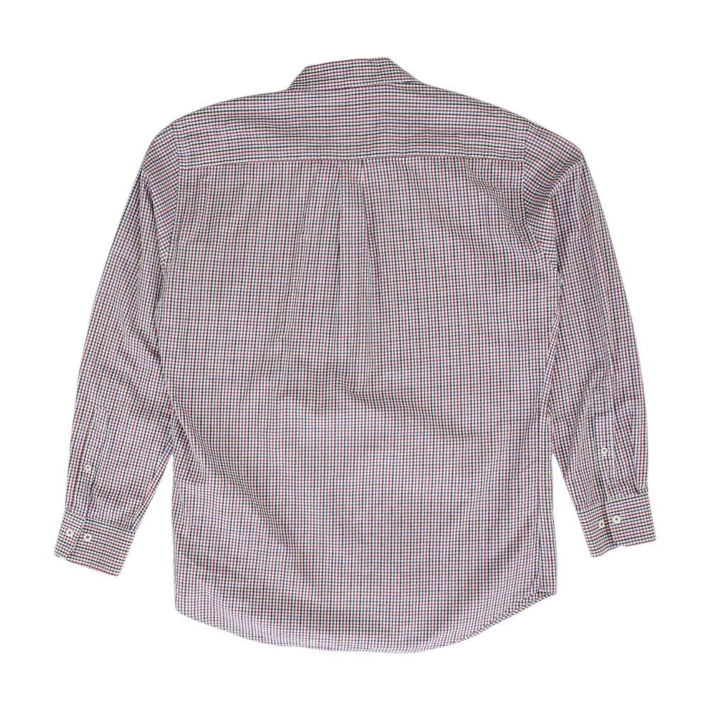 Multi Check Long Sleeve Button Down