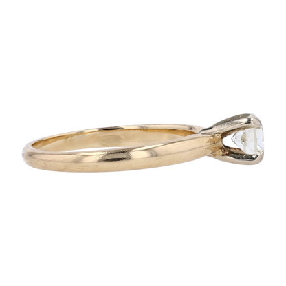 1/2 ct 14K Yellow Gold Diamond Engagement Ring