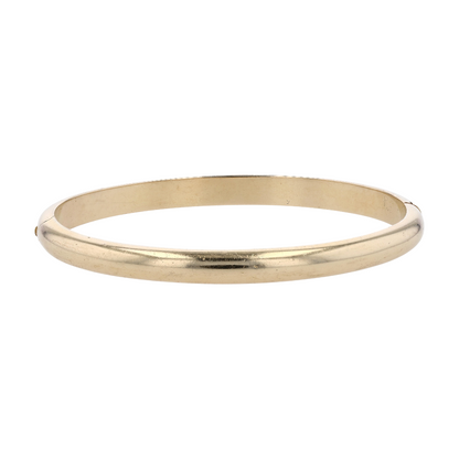14K Yellow Gold Bangle Bracelet