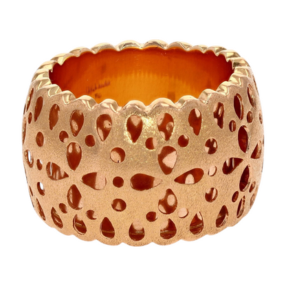 18K Rose Gold Band Ring