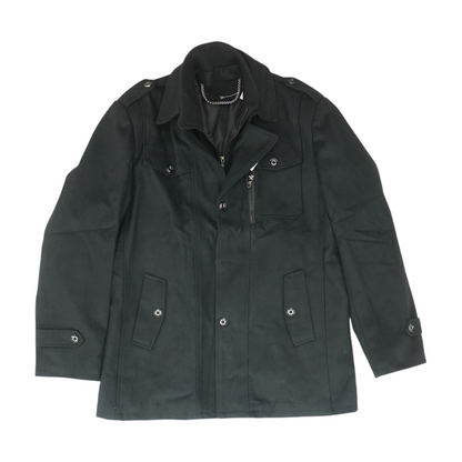 Black Solid Coat