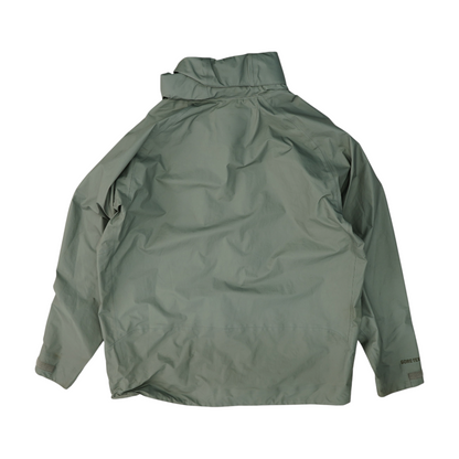 Gray Solid Rain Jacket