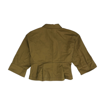 Brown Solid Jacket