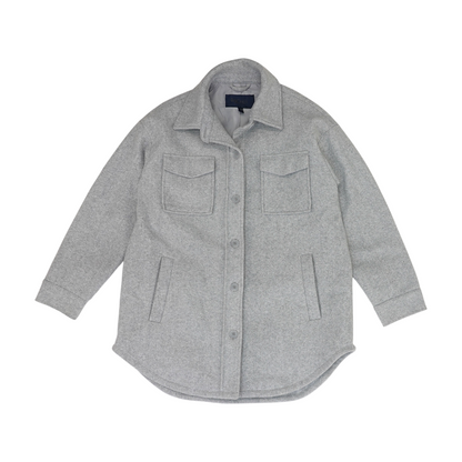 Gray Solid Jacket