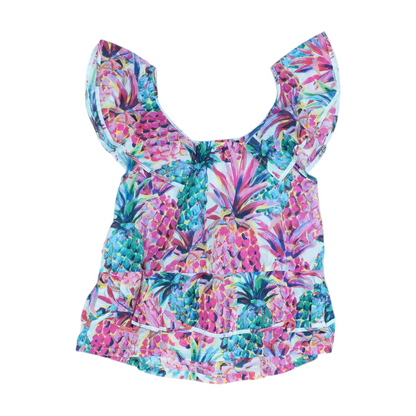 Pink Print Blouse