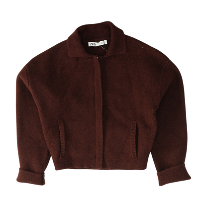 Maroon Solid Jacket