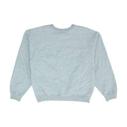 Gray Solid Sweatshirt Pullover