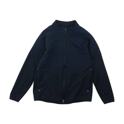 Navy Solid Jacket