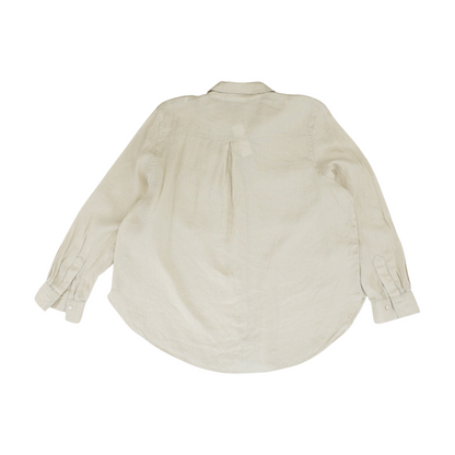 Beige Button Down