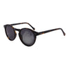 Brown Retro Round Sunglasses