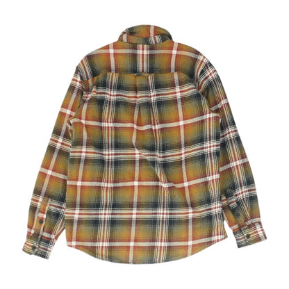 Brown Plaid Flannel Button Down