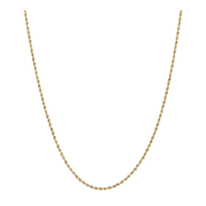 10K Yellow Gold Chain Necklace