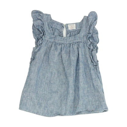 Blue Striped Blouse