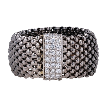 1/3 ctw 14K White Gold Diamond Band Ring