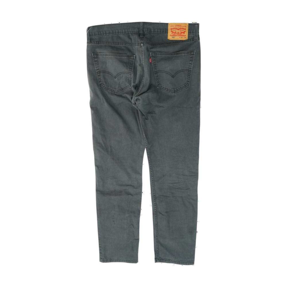 Gray Tapered Pants