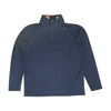 Navy Chevron 1/4 Zip Pullover