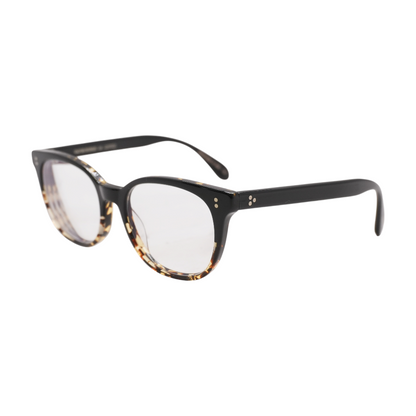 Black Hildie Round Prescription Eyewear