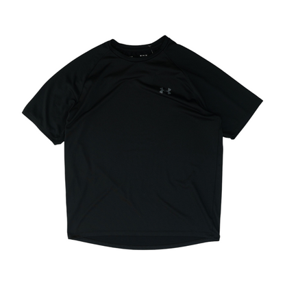 Black Solid Active T-Shirt