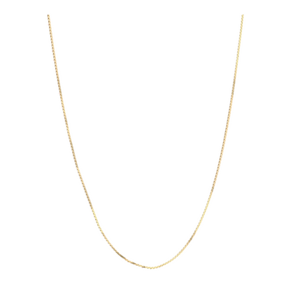 14K Yellow Gold Chain Necklace