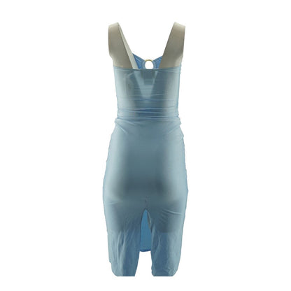 Blue Mini Dress