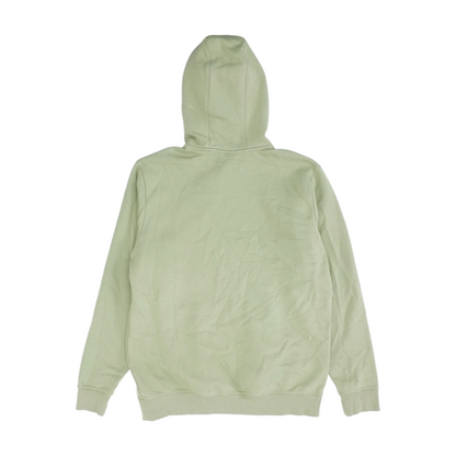 Green Solid Hoodie Pullover