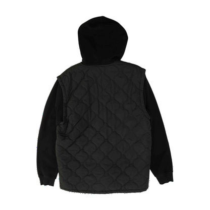 Black Color Block Jacket