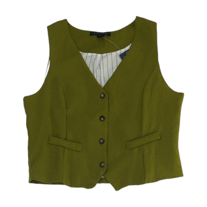 Green Solid Vest