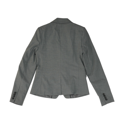 Gray Tall Solid Blazer