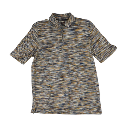 Multi Striped Short Sleeve Polo