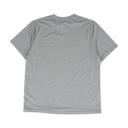 Gray Solid Active T-Shirt