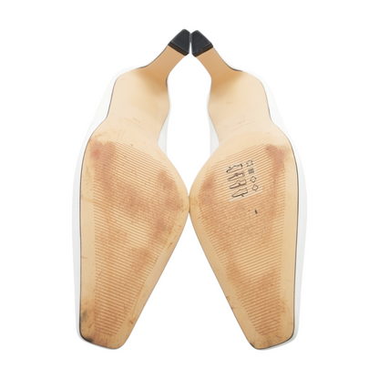 Michael Kors White Pump Heels – Image 4