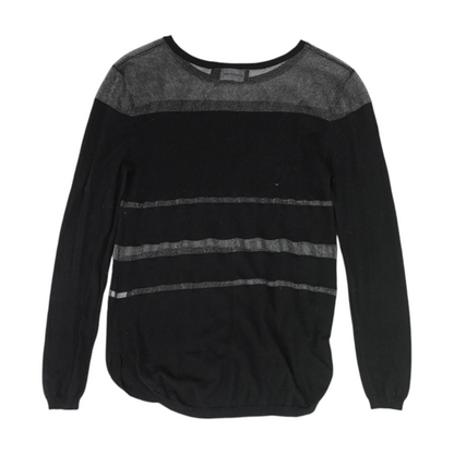 Black Striped Blouse