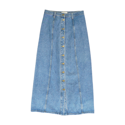 Blue Maxi Skirt