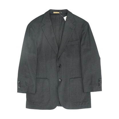 Charcoal Short Solid Sport Coat